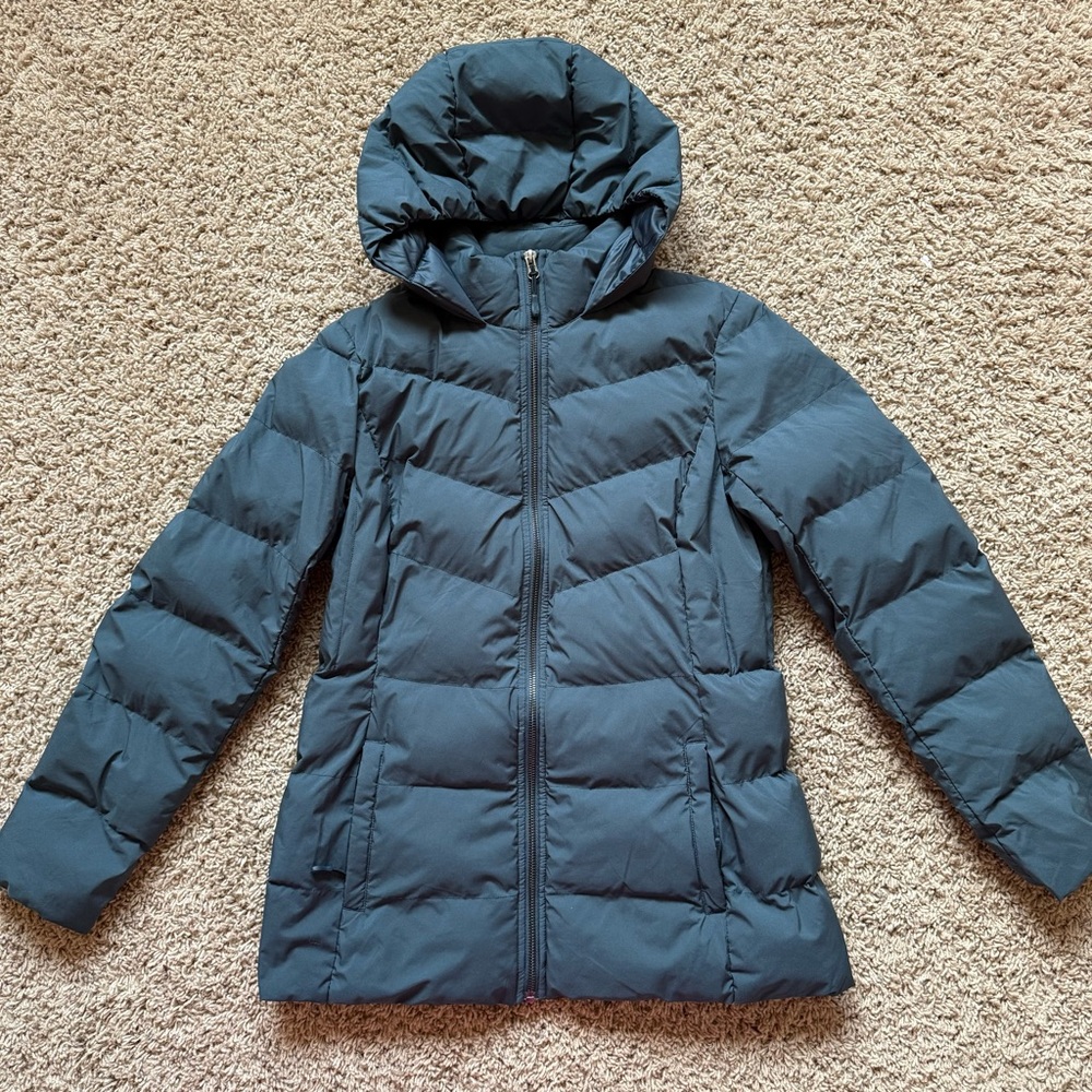 32° Heat hooded winter tech puffer jacket